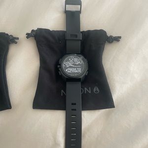 Black nixon ripley watch